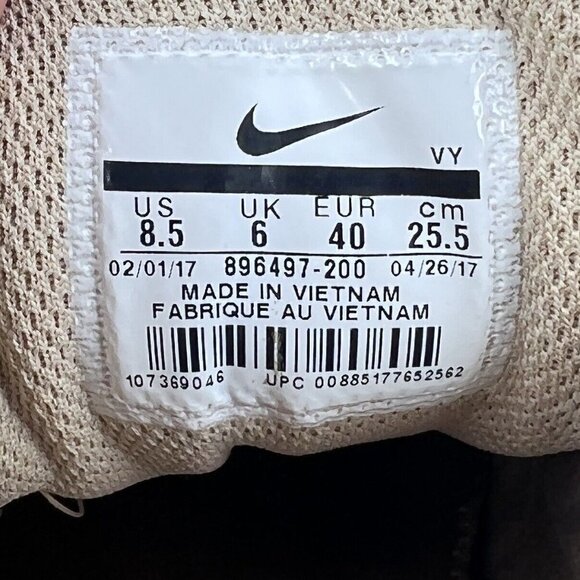 Nike Air Max 90 Linen Sail Snake" 896497-200 Women Size 8.5 Running Old Fashion - Picture 12 of 12